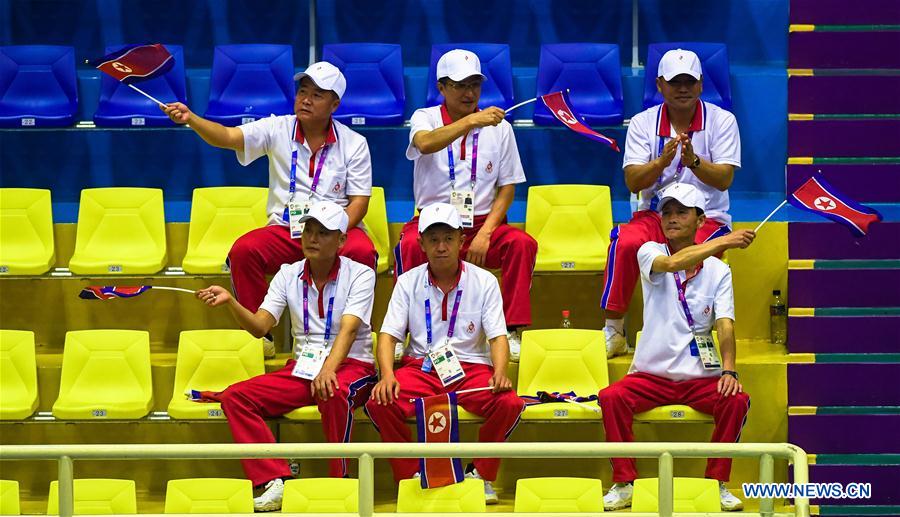 (SP)INDONESIA-JAKARTA-ASIAN GAMES-HANDBALL-DPRK VS SKOREA