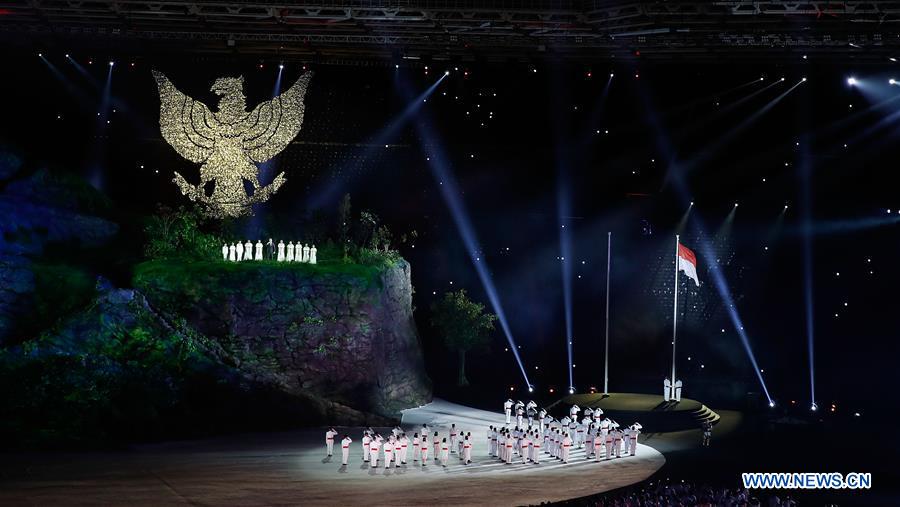 (SP)INDONESIA-JAKARTA-ASIAN GAMES-OPENING CEREMONY