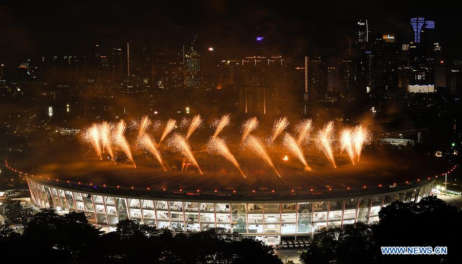 (SP)INDONESIA-JAKARTA-ASIAN GAMES-OPENING CEREMONY