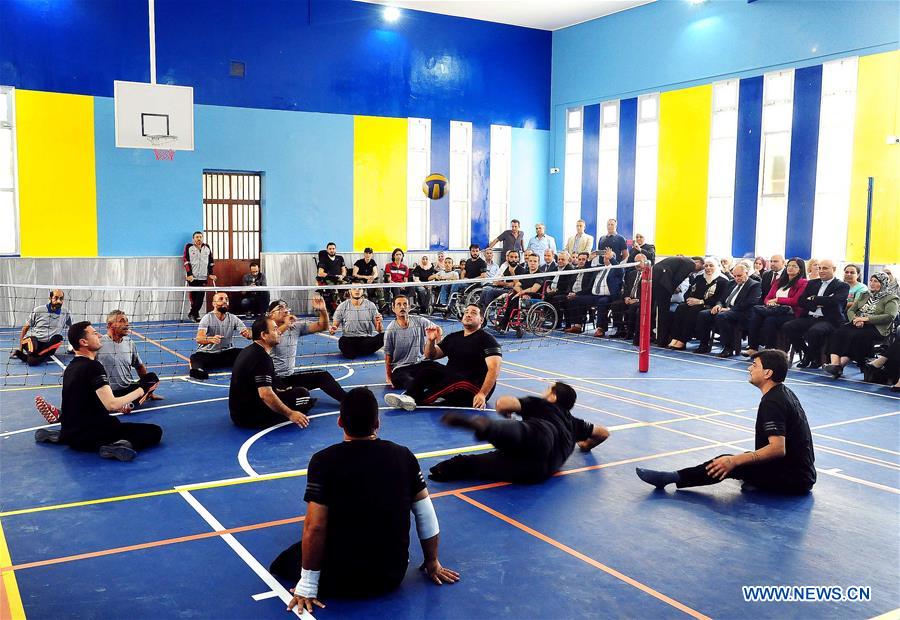 SYRIA-DAMASCUS-SPORTS CLUB-DISABILITIES