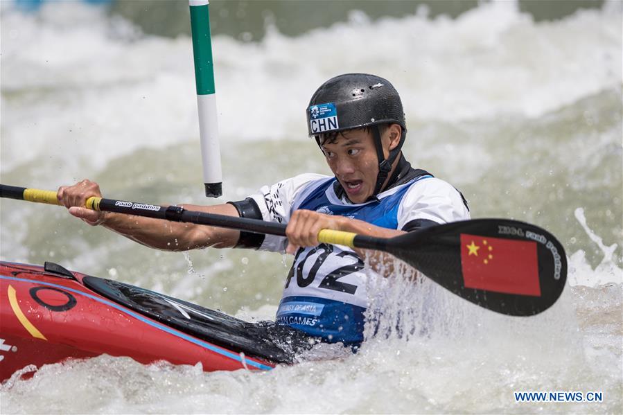 (SP)INDONESIA-WEST JAVA-ASIAN GAMES-MEN'S KAYAK SINGLE