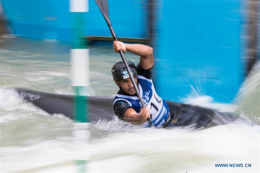 (SP)INDONESIA-WEST JAVA-ASIAN GAMES-MEN'S KAYAK SINGLE