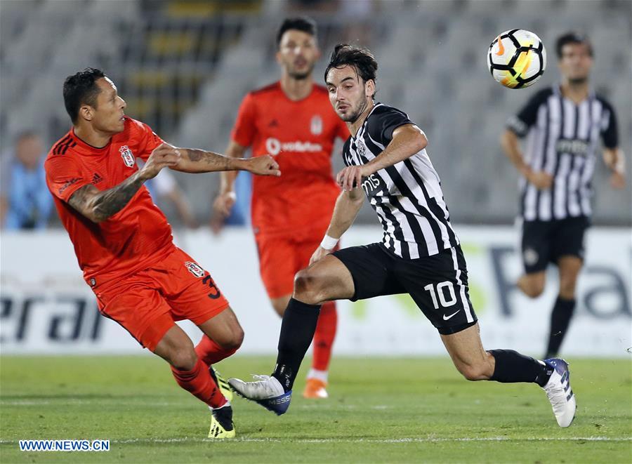 (SP)SERBIA-BELGRADE-UEFA EUROPA LEAGUE PLAY-OFF-PARTIZAN VS BESIKTAS