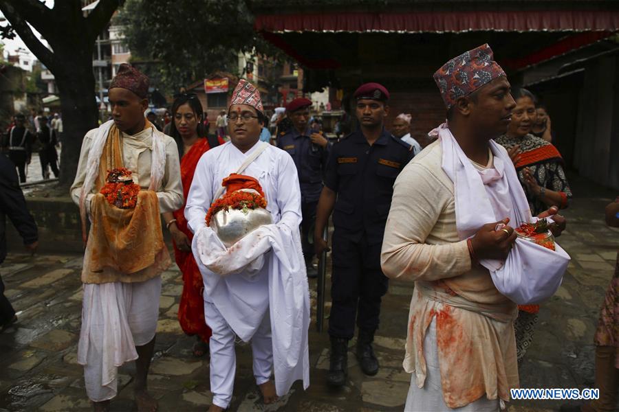 NEPAL-KATHMANDU-CULTURE-CHANGU NARAYAN FESTIVAL