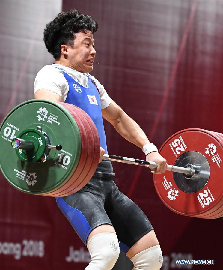 (SP)INDONESIA-JAKARTA-ASIAN GAMES-WEIGHTLIFTING