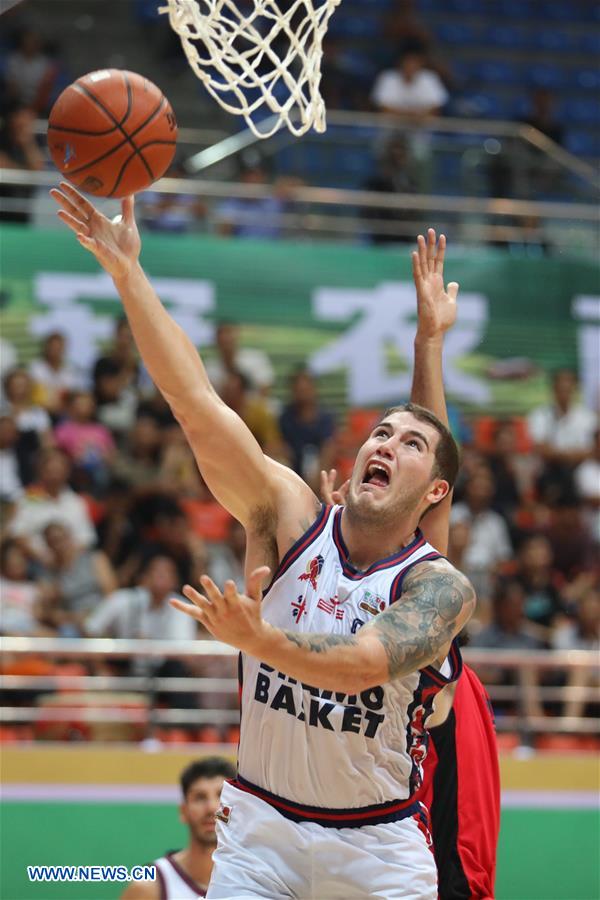 (SP)CHINA-WENG'AN-BASKETBALL-2018 WENG'AN INTERNATIONAL MEN'S BASKETBALL CHAMPIONSHIP