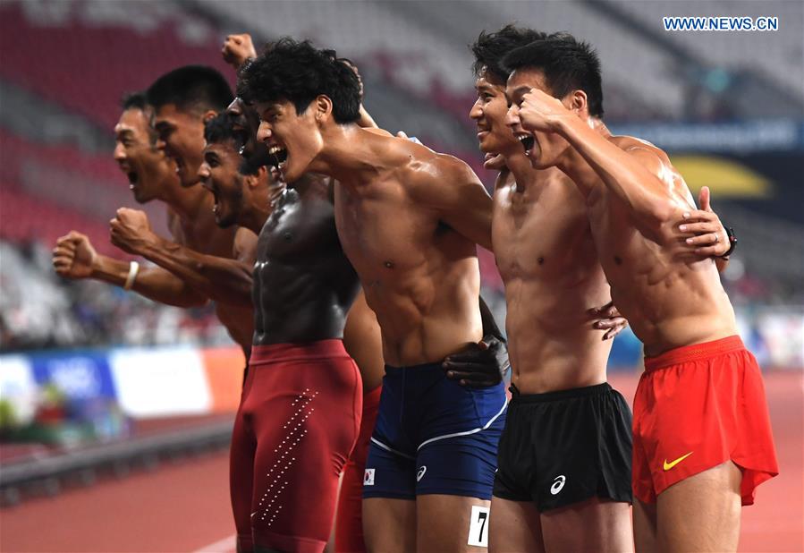 (SP)INDONESIA-JAKARTA-ASIAN GAMES-ATHLETICS-MEN'S DECATHLON