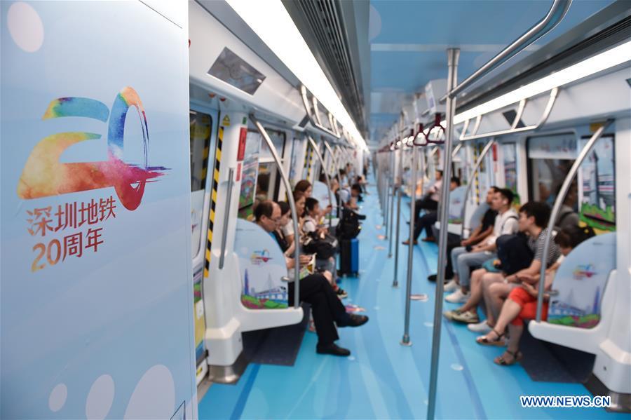 CHINA-SHENZHEN-SUBWAY-20TH ANNIVERSARY (CN)