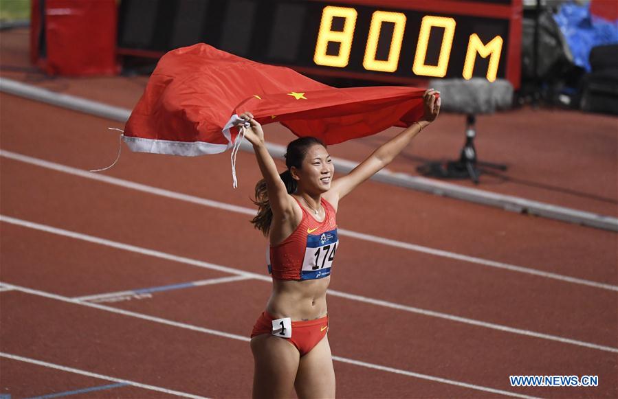 (SP)INDONESIA-JAKARTA-ASIAN GAMES-ATHLETICS-WOMEN'S 800M 