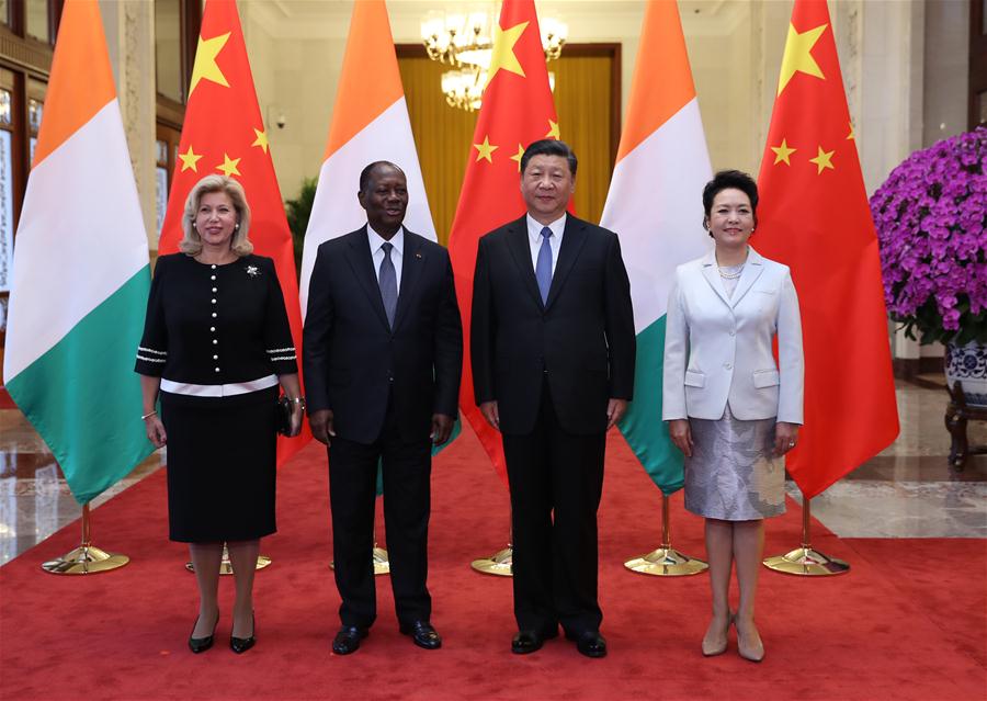 CHINA-BEIJING-XI JINPING-COTE D’IVOIRE-PRESIDENT-TALKS (CN)