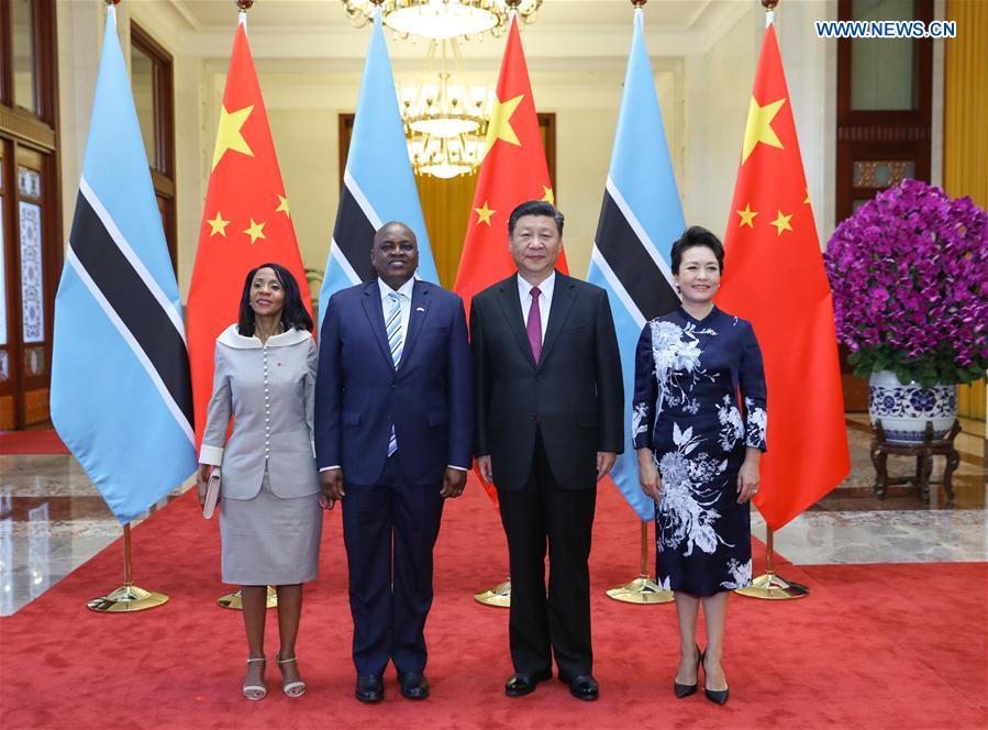 CHINA-BEIJING-XI JINPING-BOTSWANA-PRESIDENT-TALKS (CN)