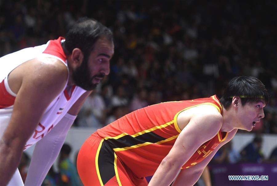 (SP)INDONESIA-JAKARTA-ASIAN GAMES-MEN'S BASKETBALL FINAL-CHINA VS IRAN