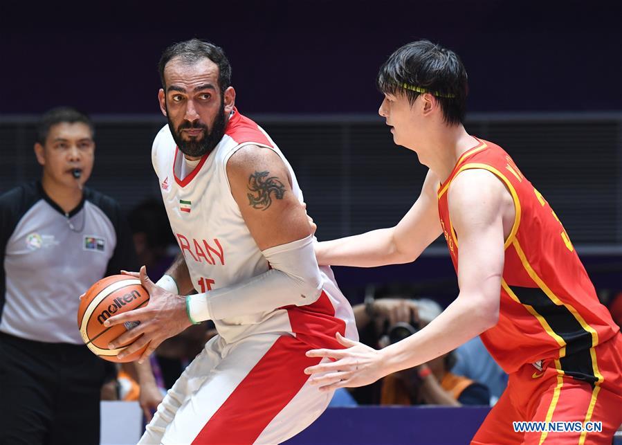 (SP)INDONESIA-JAKARTA-ASIAN GAMES-MEN'S BASKETBALL FINAL-CHINA VS IRAN