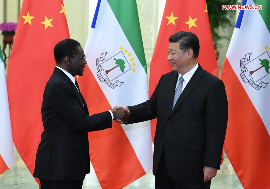 CHINA-BEIJING-XI JINPING-EQUATORIAL GUINEA-PRESIDENT-MEETING (CN)