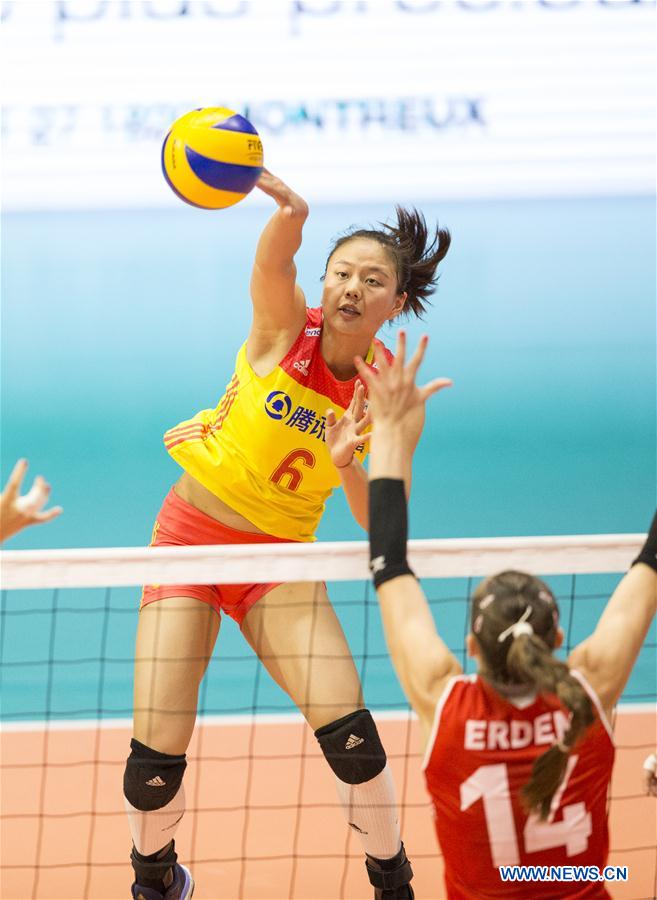 (SP)SWITZERLAND-MONTREUX-VOLLEYBALL-CHINA VS TURKEY 