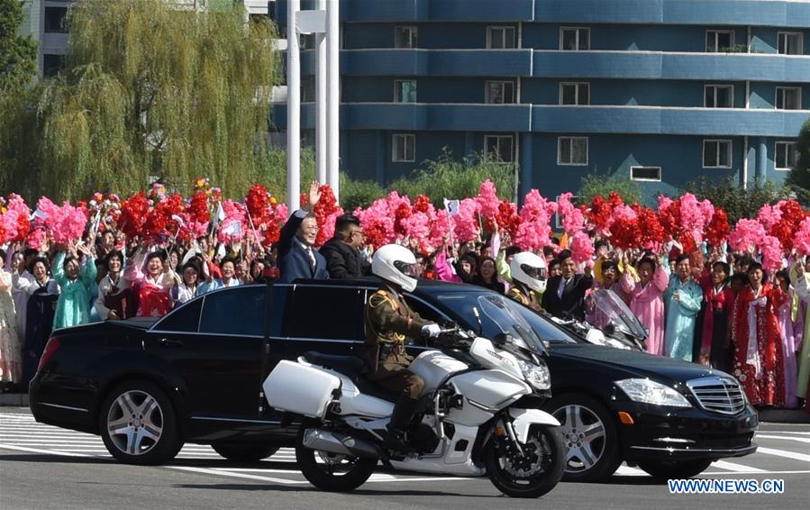 DPRK-SOUTH KOREAN PRESIDENT-ARRIVAL