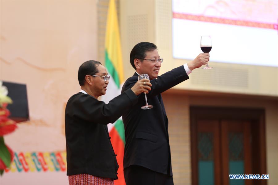 MYANMAR-NAY PYI TAW-CHINA-NATIONAL DAY-RECEPTION