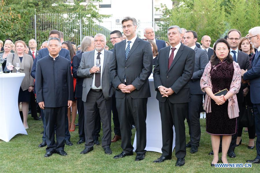 CROATIA-ZAGREB-CHINA-NATIONAL DAY-RECEPTION