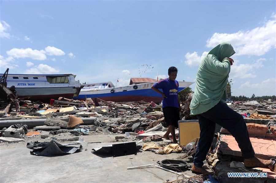 INDONESIA-DONGGALA-EARTHQUAKE AND TSUNAMI-AFTERMATH