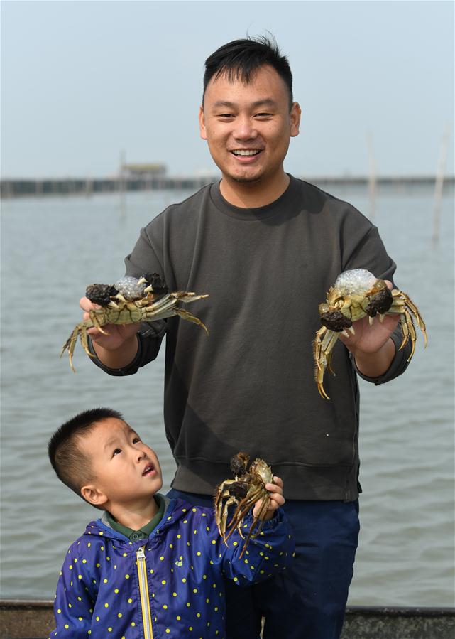 CHINA-ZHEJIANG-CRABS-HARVEST (CN)