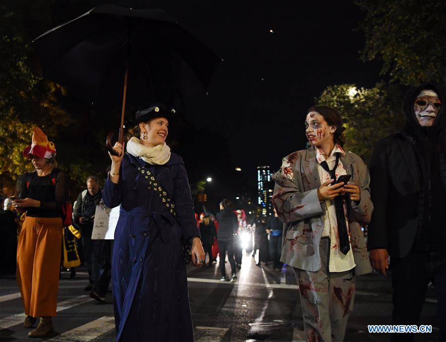 U.S.-NEW YORK-HALLOWEEN PARADE