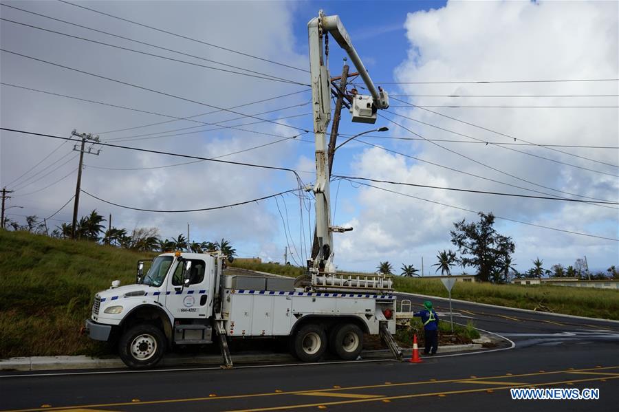 NORTHERN MARIANA ISLANDS-SAIPAN-TYPHOON-RECONSTRUCTION