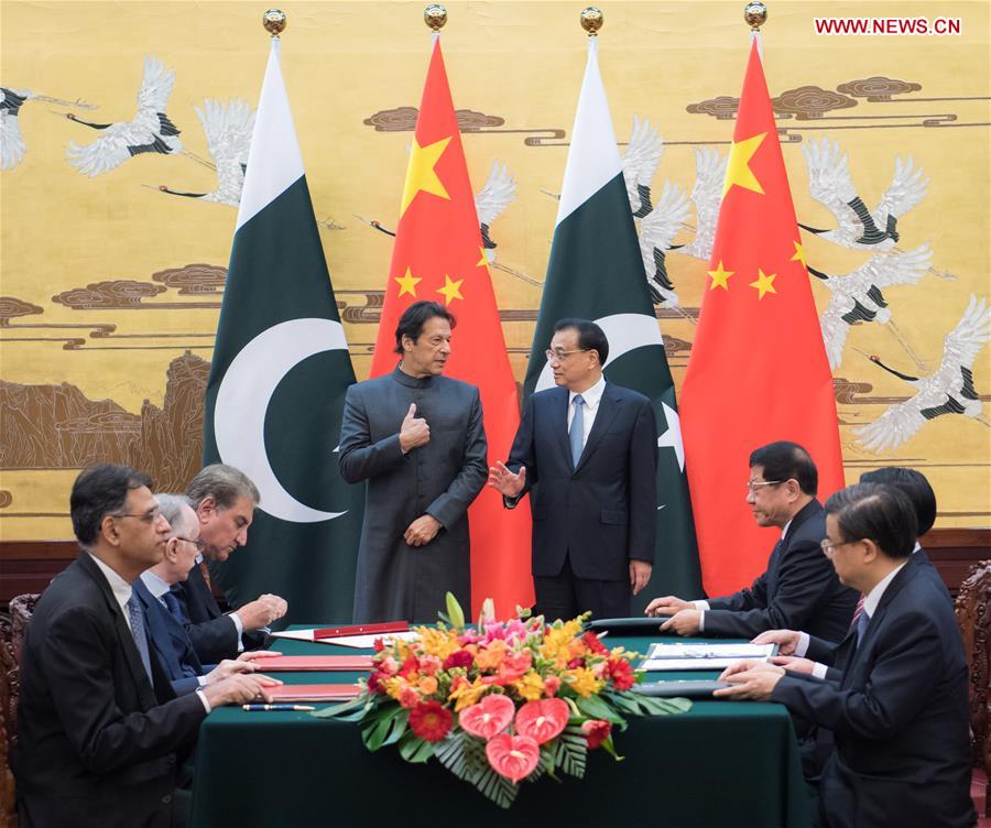 CHINA-BEIJING-LI KEQIANG-PAKISTANI PM-TALKS (CN)