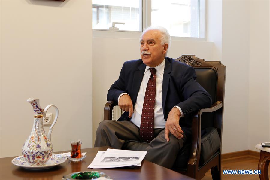 TURKEY-ANKARA-PERINCEK-VATAN PARTY-INTERVIEW