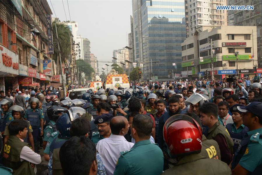 BANGLADESH-DHAKA-CLASHES