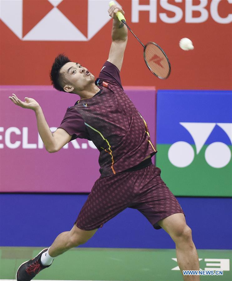 (SP)CHINA-HONG KONG-BADMINTON-LIN DAN