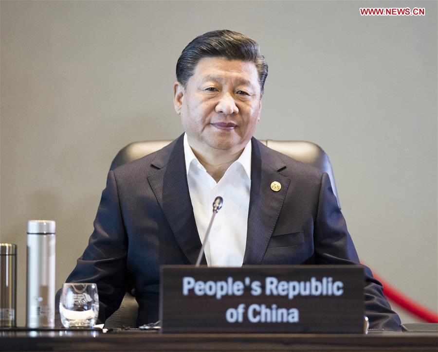 PAPUA NEW GUINEA-CHINA-XI JINPING-APEC-ECONOMIC LEADERS' MEETING-SPEECH