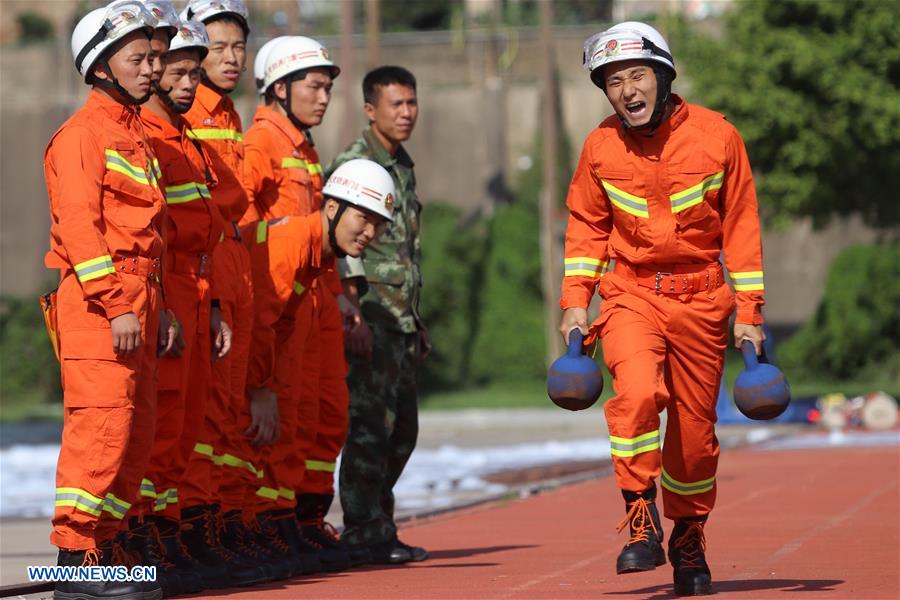 CHINA-FUJIAN-XIAMEN-FIRE DRILL(CN)