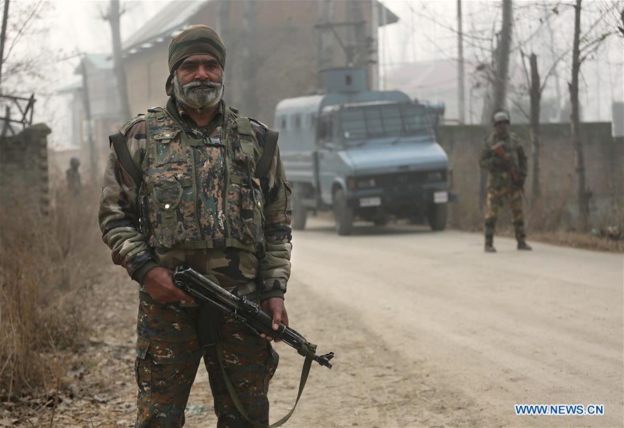 KASHMIR-SRINAGAR-GUNFIGHT