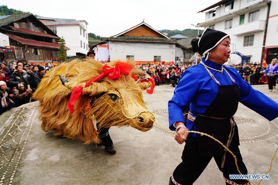 CHINA-GUANGXI-NEW YEAR OF DONG ETHNIC GROUP (CN)