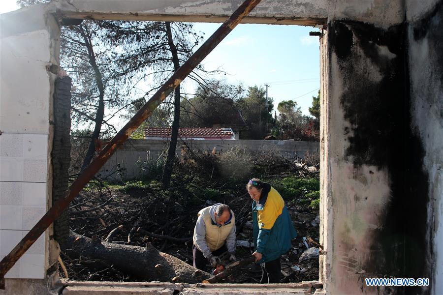 GREECE-MATI-WILDFIRE-RECOVERY