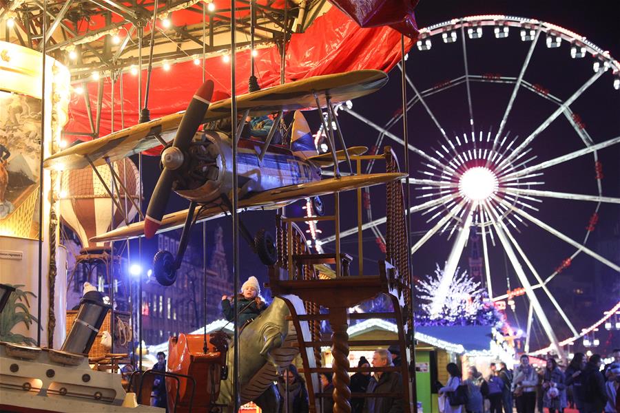 BELGIUM-BRUSSELS-CHRISTMAS MARKET