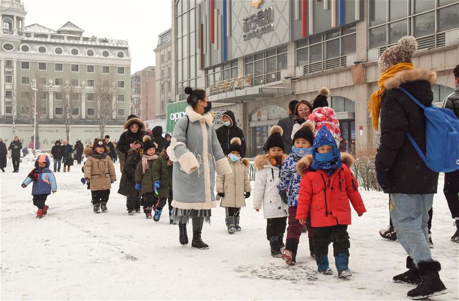 CHINA-HEILONGJIANG-HARBIN-SNOW (CN)