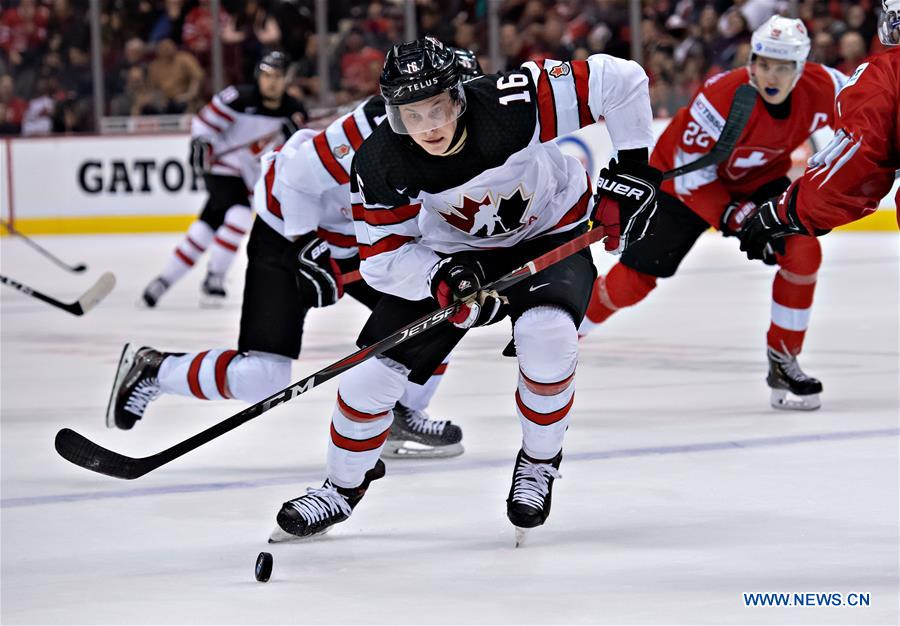 (SP)CANADA-VANCOUVER-INTERNATIONAL-ICE HOCKEY-CANADA VS SWITZERLAND 