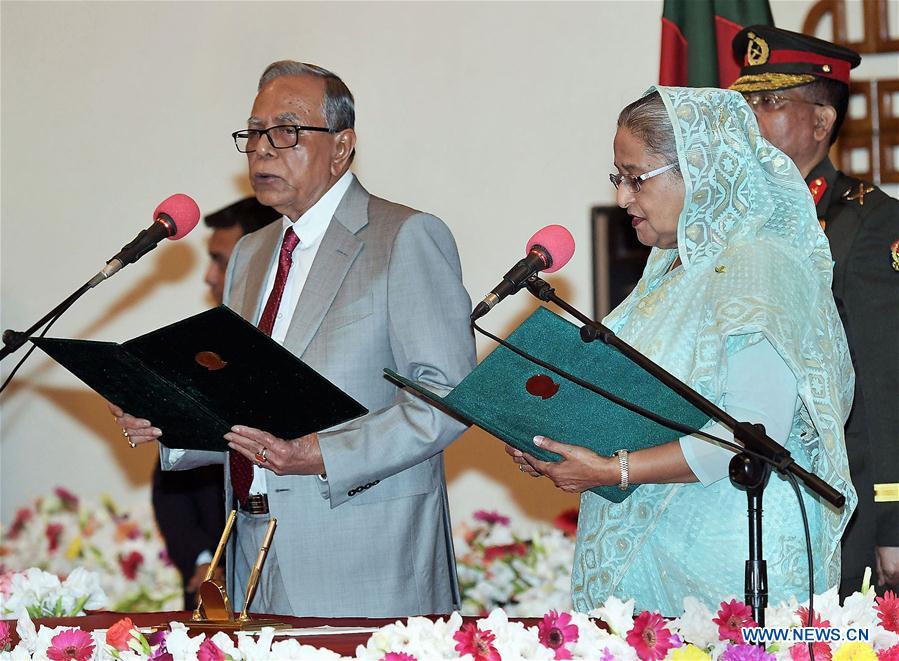 BANGLADESH-DHAKA-CABINET-OATH