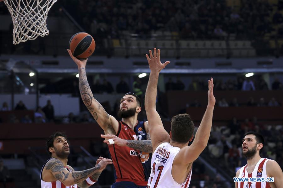 (SP)GREECE-PIRAEUS-OLYMPIACOS-EUROLEAGUE-BASKETBALL