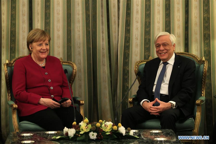 GREECE-ATHENS-GERMANY-MERKEL-VISIT