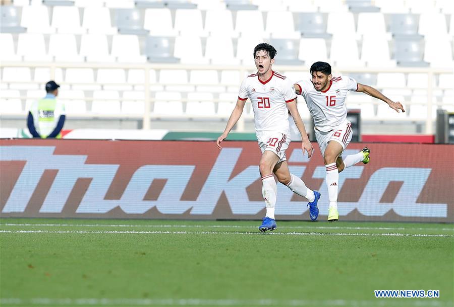 (SP)UAE-ABU DHABI-SOCCER-AFC ASIAN CUP 2019-GROUP D-VIETNAM VS IRAN