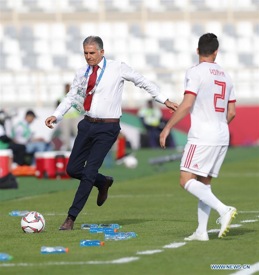 (SP)UAE-ABU DHABI-SOCCER-AFC ASIAN CUP 2019-GROUP D-VIETNAM VS IRAN