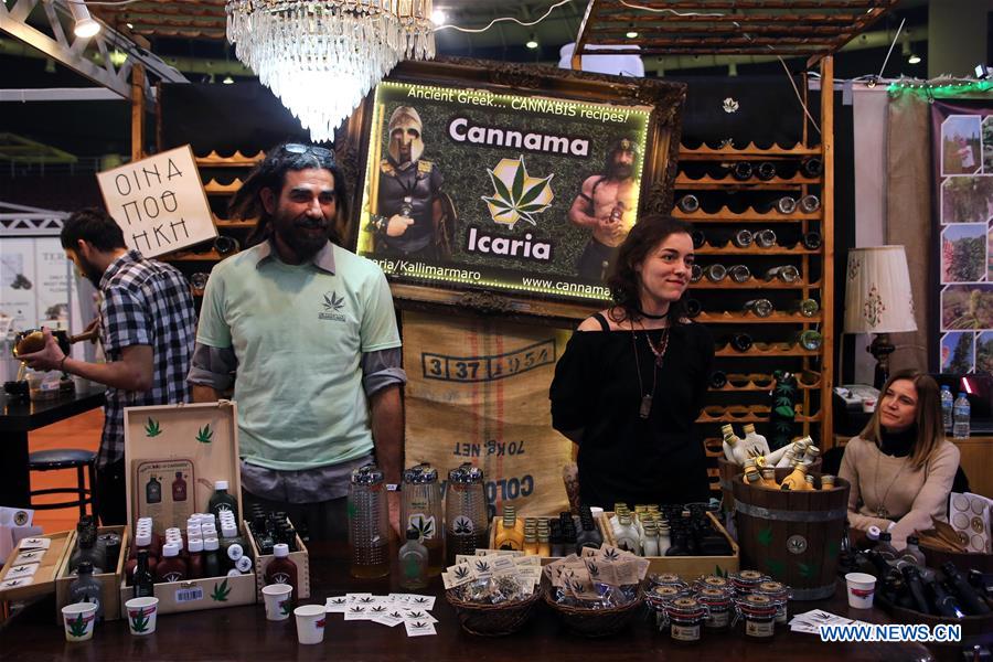 GREECE-ATHENS-CANNABIS-EXPO