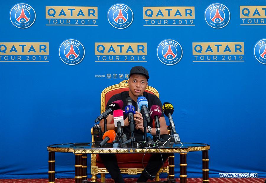 (SP)QATAR-DOHA-SOCCER-PARIS SAINT-GERMAN-PRESS CONFERENCE