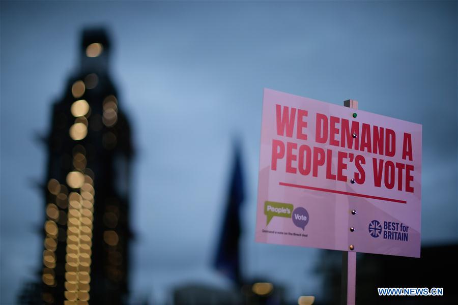 BRITAIN-LONDON-BREXIT-PROTEST