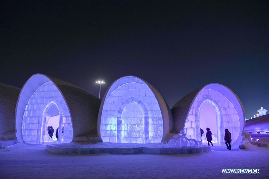 CHINA-HEILONGJIANG-HARBIN-ICE BUILDING (CN)