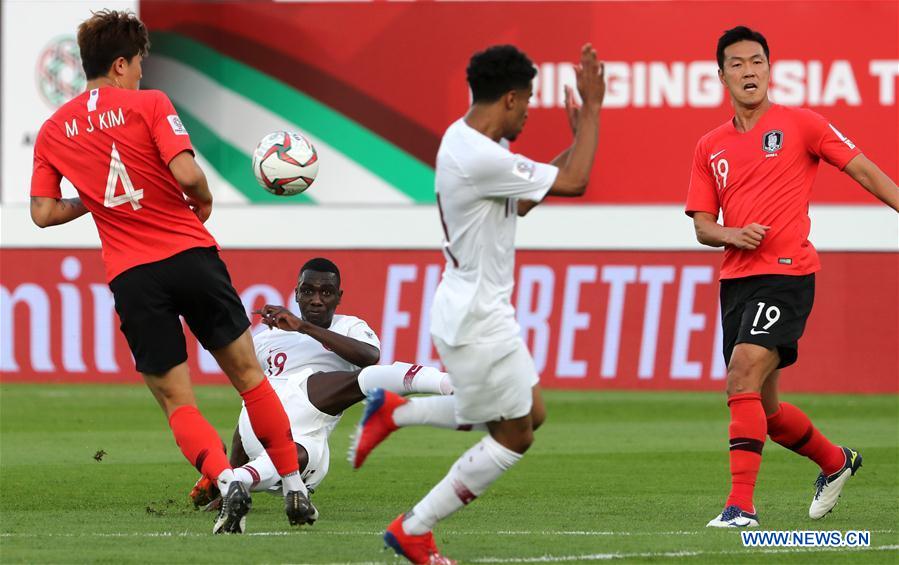 (SP)UAE-ABU DHABI-SOCCER-AFC ASIAN CUP 2019-QUARTERFINAL-KOR VS QAT