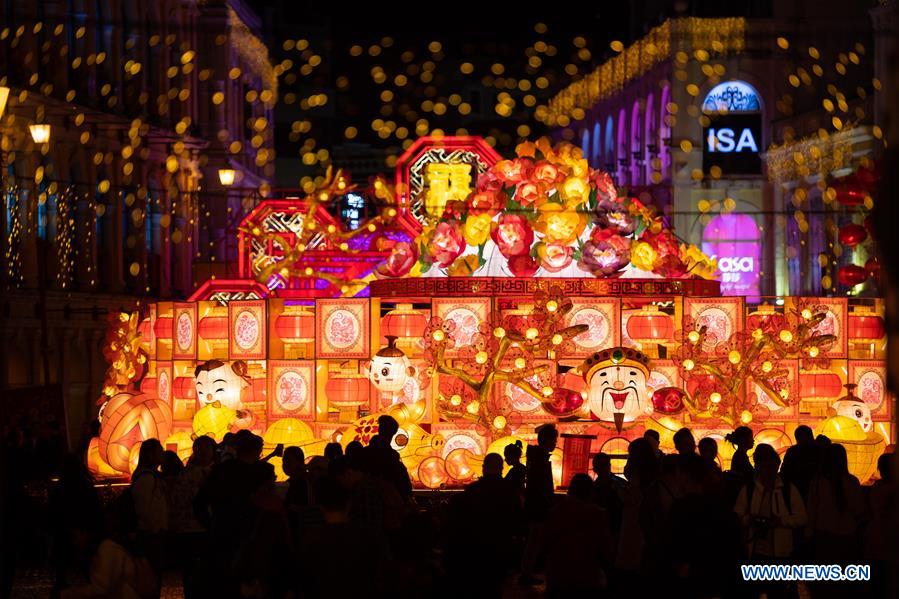 CHINA-MACAO-SPRING FESTIVAL-LANTERN DECORATION(CN)