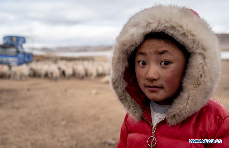 (InTibet) CHINA-TIBET-WINTER-HERDSMEN-LIFESTYLE (CN)